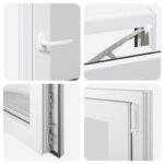 vidaXL Podkrovné okno RISOR 50 x 100 cm PVC a sklo – Obrázok 7