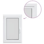 vidaXL Podkrovné okno RISOR 50 x 100 cm PVC a sklo – Obrázok 2