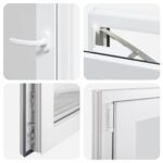 vidaXL Podkrovné okno RISOR 50 x 100 cm PVC a sklo – Obrázok 7