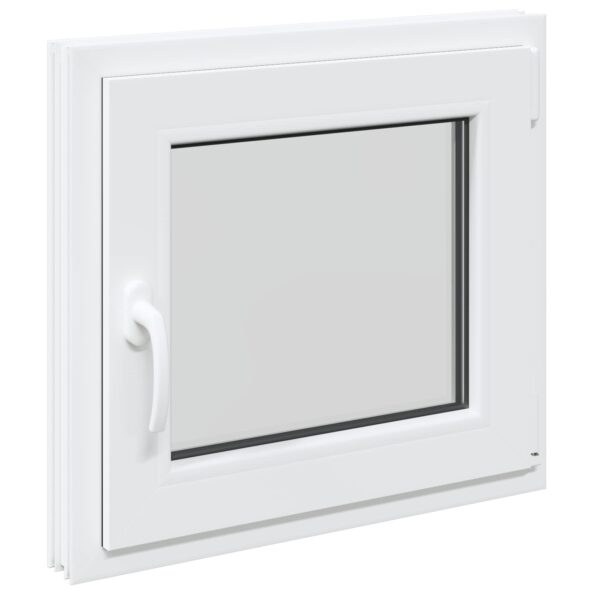 vidaXL Podkrovné okno RISOR 55 x 50 cm PVC a sklo – Obrázok 3