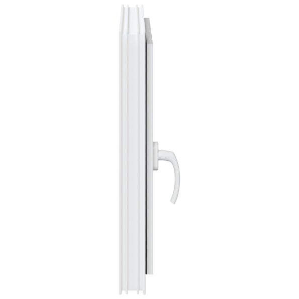 vidaXL Biele vnútorné farby okna v suteréne RISOR 75 x 55 cm – Obrázok 5