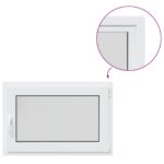 vidaXL Podkrovné okno RISOR 90 x 55 cm PVC a sklo – Obrázok 2