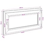 vidaXL Podkrovné okno RISOR 100 x 55 cm PVC a sklo – Obrázok 11