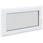 vidaXL Podkrovné okno RISOR 110 x 55 cm PVC a sklo – Obrázok 3