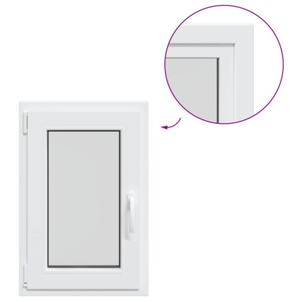 vidaXL Podkrovné okno RISOR 40 x 70 cm PVC a sklo – Obrázok 2
