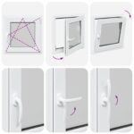 vidaXL Podkrovné okno RISOR 70 x 70 cm PVC a sklo – Obrázok 10