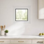 vidaXL Okno do pivnice RISOR 30 x 30 cm PVC a sklo