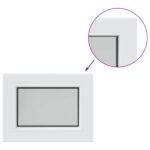 vidaXL Okno do pivnice RISOR 35 x 30 cm PVC a sklo – Obrázok 2