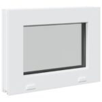 vidaXL Okno do pivnice RISOR 40 x 35 cm PVC a sklo – Obrázok 6