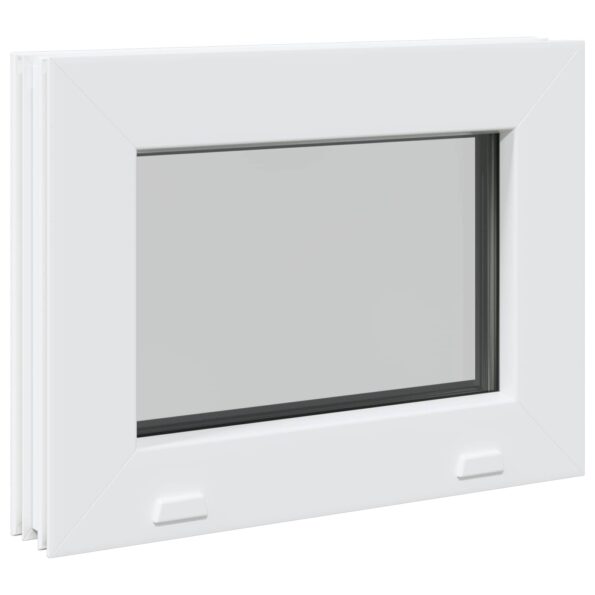 vidaXL Okno do pivnice RISOR 50 x 35 cm PVC a sklo – Obrázok 6
