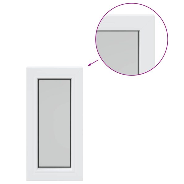 vidaXL Okno do pivnice RISOR 30 x 45 cm PVC a sklo – Obrázok 2