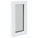 vidaXL Okno do pivnice RISOR 35 x 45 cm PVC a sklo – Obrázok 6