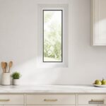 vidaXL Okno do pivnice RISOR 30 x 90 cm PVC a sklo