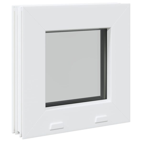vidaXL Okno do pivnice RISOR 30 x 30 cm PVC a sklo – Obrázok 6