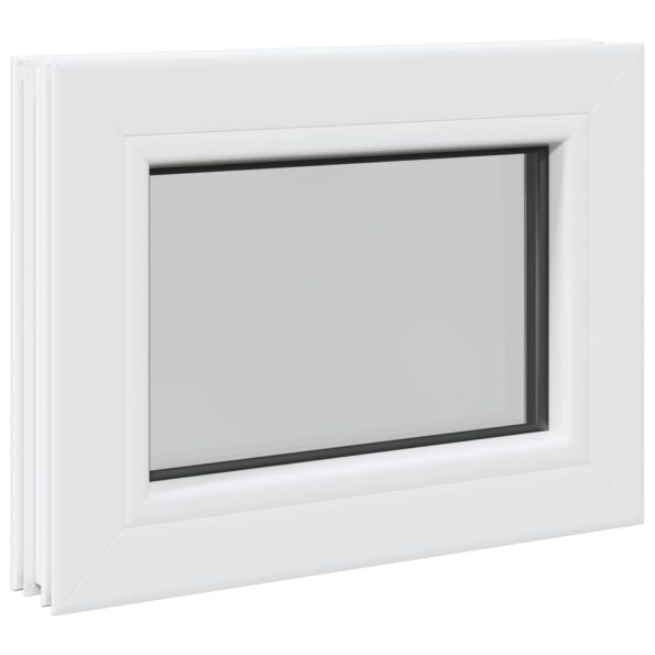vidaXL Okno do pivnice RISOR 35 x 30 cm PVC a sklo – Obrázok 3