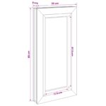 vidaXL Okno do pivnice RISOR 30 x 80 cm PVC a sklo – Obrázok 8
