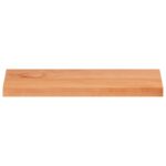 vidaXL Parapety 2 ks Lakovaný 70 x 25 x 2 cm Masívne bukové drevo – Obrázok 2