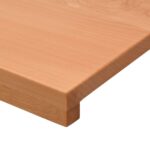 vidaXL Parapety 2 ks Lakovaný 70 x 25 x 2 cm Masívne bukové drevo – Obrázok 5