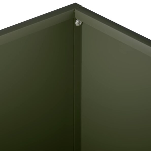 vidaXL Záhradný kvetináč 2 ks Olivovo zelená 60 x 60 x 30 cm – Obrázok 6