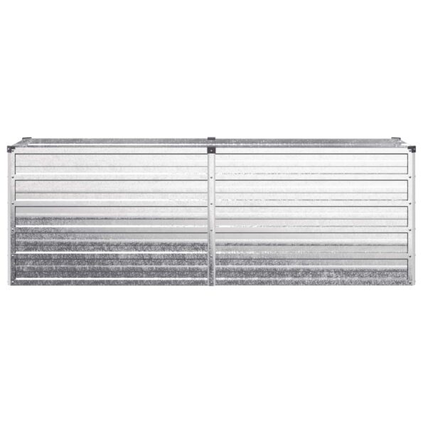 vidaXL Vyvýšený záhon Strieborná 160 x 40 x 55 cm pozinkované – Obrázok 3