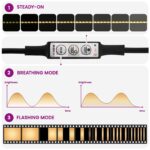 vidaXL Záhradný kvetináč s LED 2 ks Hrdzavý 30 x 100 x 30 cm – Obrázok 12