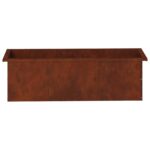 vidaXL Záhradný kvetináč s LED 2 ks Hrdzavý 30 x 100 x 30 cm – Obrázok 6