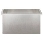 vidaXL Záhradný kvetináč s LED Strieborná 40 x 80 x 40 cm – Obrázok 5