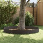 vidaXL Obrubník trávnika 20 ks 100 x 30 cm Oceľ Čierna – Obrázok 4