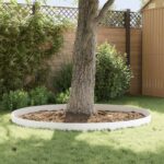 vidaXL Obrubník trávnika 30 ks 100 x 12 cm Oceľ Biela – Obrázok 4