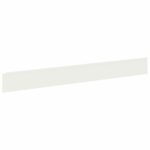 vidaXL Obrubník trávnika 30 ks 100 x 12 cm Oceľ Biela – Obrázok 5