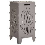 vidaXL Ohnisko Hrdzavý 47 x 38 x 75 cm Poveternostne odolná oceľ – Obrázok 4