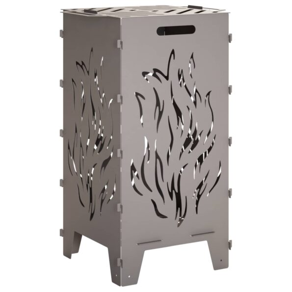 vidaXL Ohnisko Hrdzavý 47 x 38 x 75 cm Poveternostne odolná oceľ – Obrázok 4