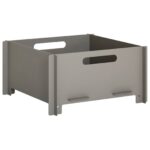 vidaXL Ohnisko Hrdzavý 40 x 40 x 20 cm Poveternostne odolná oceľ – Obrázok 2