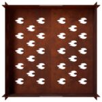 vidaXL Ohnisko Hrdzavý 60 x 60 x 30 cm Poveternostne odolná oceľ – Obrázok 4