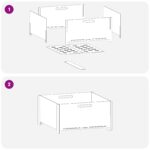 vidaXL Ohnisko Hrdzavý 60 x 60 x 30 cm Poveternostne odolná oceľ – Obrázok 7
