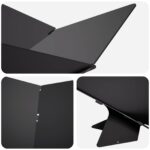 vidaXL Ohnisko Čierna 53 x 53 x 18,5 cm Oceľ – Obrázok 4