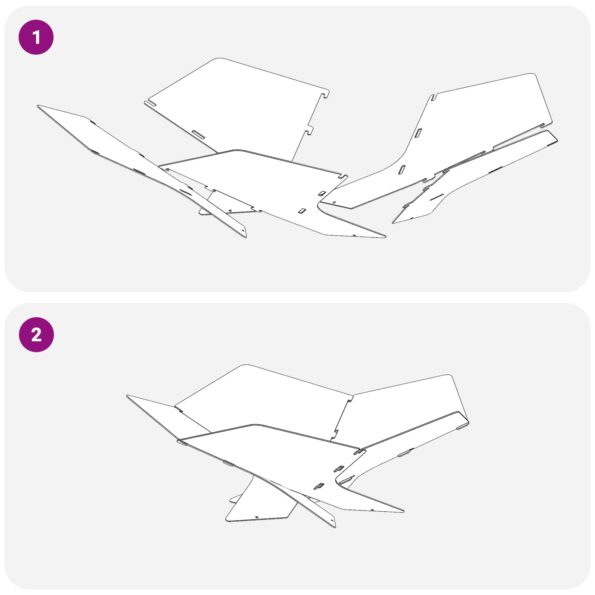 vidaXL Ohnisko Čierna 53 x 53 x 18,5 cm Oceľ – Obrázok 5