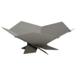 vidaXL Ohnisko Hrdzavý 53 x 53 x 18,5 cm Poveternostne odolná oceľ – Obrázok 2