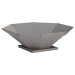 vidaXL Ohnisko Hrdzavý 50 x 50 x 15,5 cm Poveternostne odolná oceľ – Obrázok 2