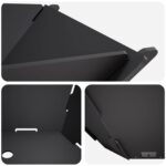 vidaXL Ohnisko Čierna 58,5 x 51,5 x 19,5 cm Oceľ – Obrázok 4