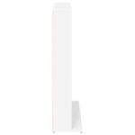vidaXL CD Skrinka Biela 96 x 23,5 x 97,5 cm Kompozitné drevo – Obrázok 5