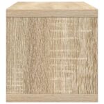vidaXL Roh na skladovanie CD 2 ks Dub sonoma 40 x 17 x 17 cm – Obrázok 6