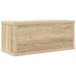 vidaXL Roh na skladovanie CD 2 ks Dub sonoma 40 x 17 x 17 cm – Obrázok 7