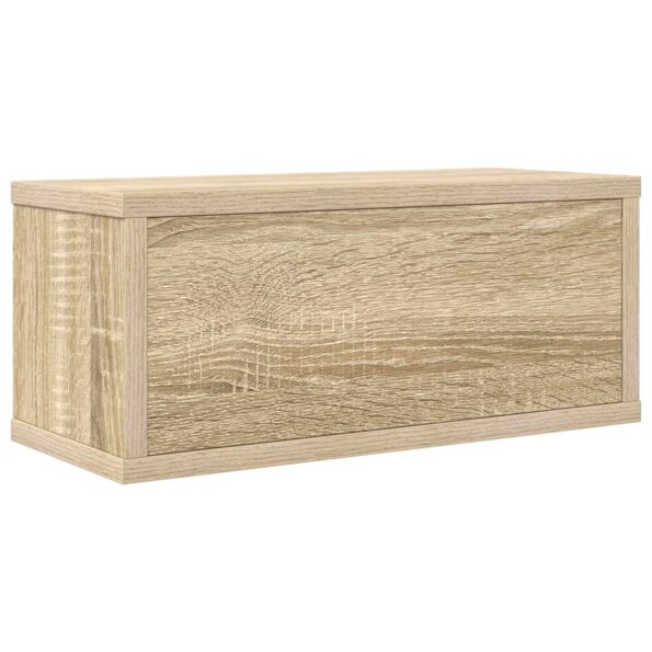 vidaXL Roh na skladovanie CD 2 ks Dub sonoma 40 x 17 x 17 cm – Obrázok 7