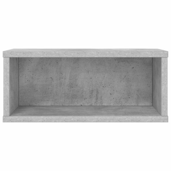 vidaXL Roh na skladovanie CD 2 ks Betónovo sivá 40 x 17 x 17 cm – Obrázok 5