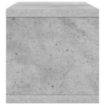 vidaXL Roh na skladovanie CD 2 ks Betónovo sivá 40 x 17 x 17 cm – Obrázok 6