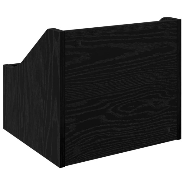 vidaXL Box na LP platne 2 ks Čierny dub 37 x 33 x 32 cm – Obrázok 7