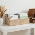vidaXL Box na LP platne 2 ks Dub sonoma 37 x 33 x 32 cm