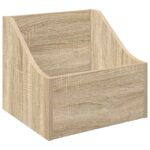 vidaXL Box na LP platne 2 ks Dub sonoma 37 x 33 x 32 cm – Obrázok 4