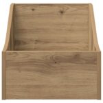 vidaXL Box na LP platne 2 ks Dub artisan 37 x 33 x 32 cm – Obrázok 5